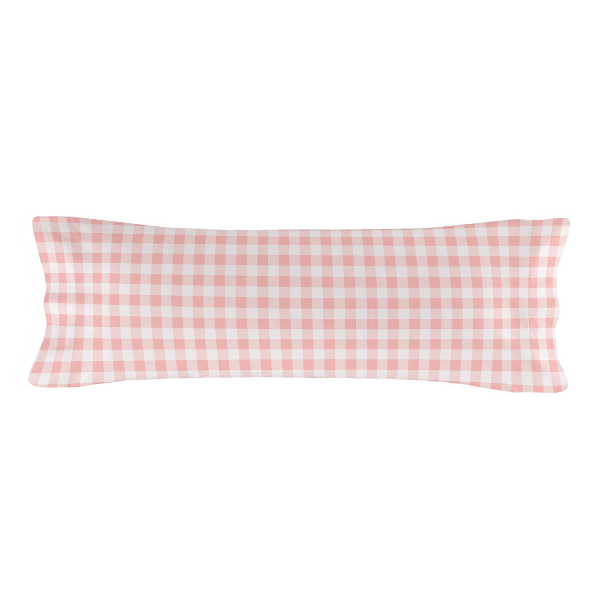 Capa de Edredão HappyFriday Basic Kids Vichy Cor de Rosa 90 x 200 cm